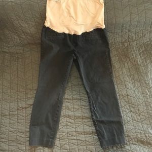 Gap maternity full panel skinny ankle pant